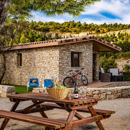 Camping Bungalow Serra De Prades Resort Vilanova de Prades Buitenkant foto