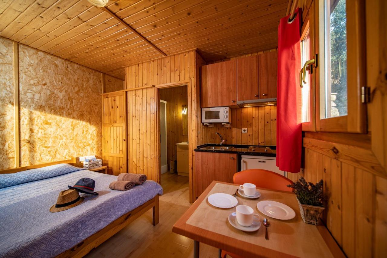 Camping Bungalow Serra De Prades Resort Vilanova de Prades Buitenkant foto