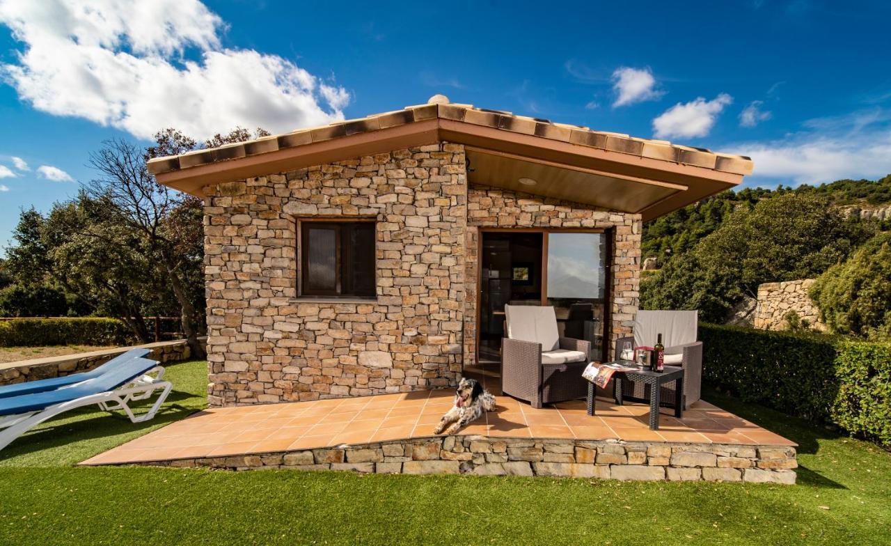 Camping Bungalow Serra De Prades Resort Vilanova de Prades Buitenkant foto