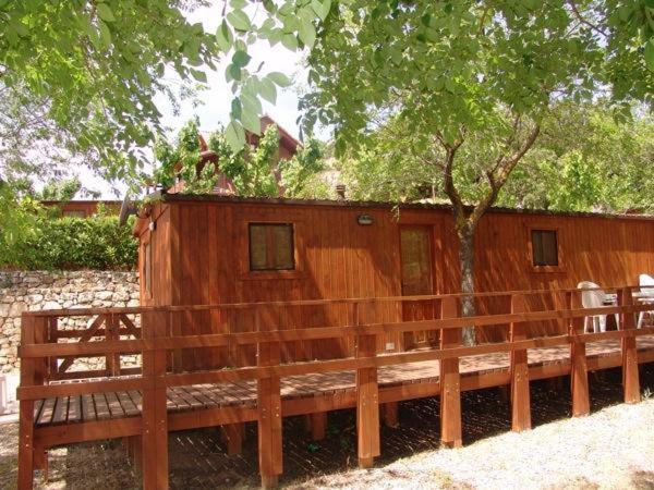 Camping Bungalow Serra De Prades Resort Vilanova de Prades Buitenkant foto