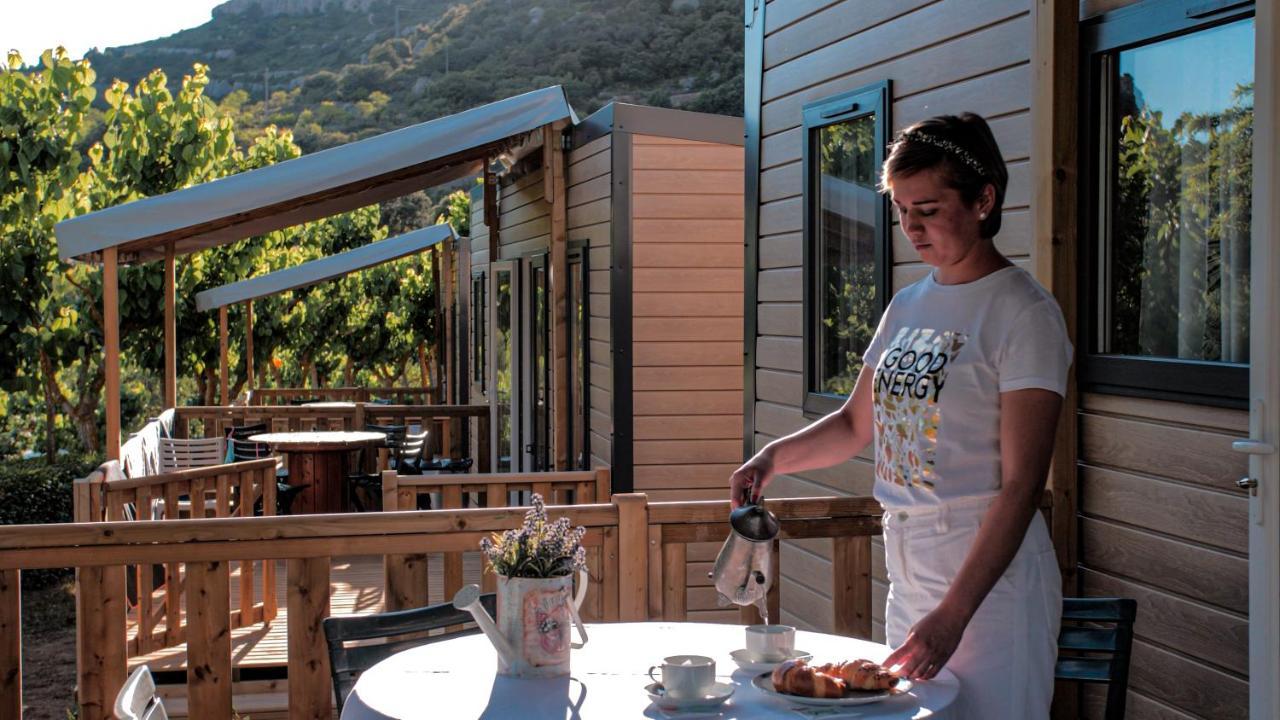 Camping Bungalow Serra De Prades Resort Vilanova de Prades Buitenkant foto