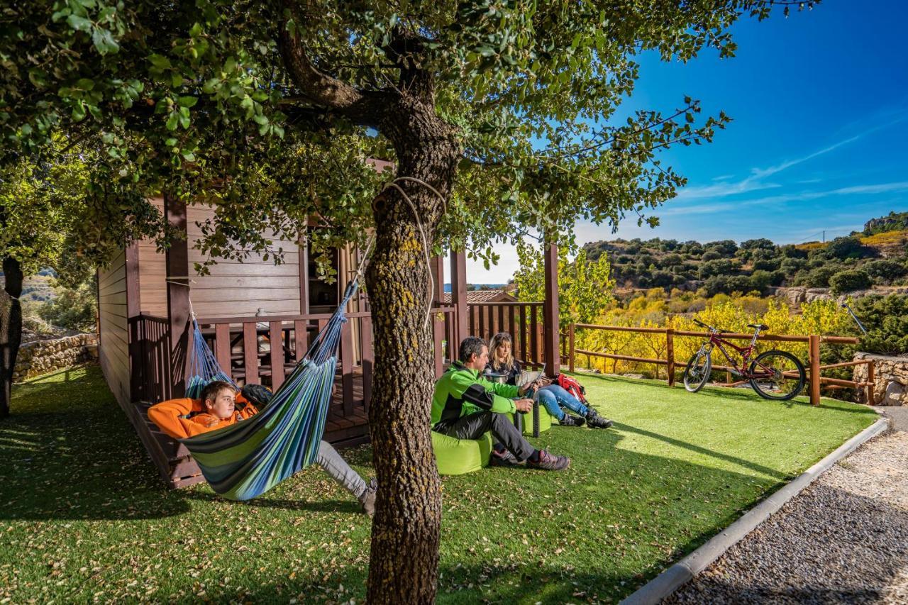 Camping Bungalow Serra De Prades Resort Vilanova de Prades Buitenkant foto