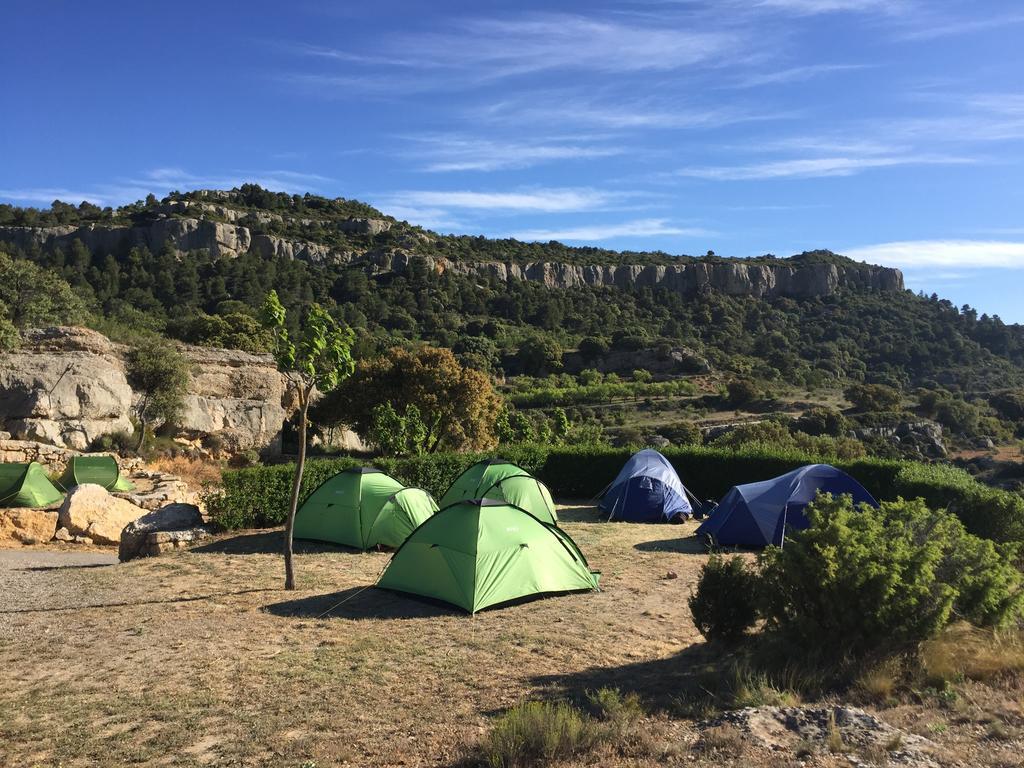 Camping Bungalow Serra De Prades Resort Vilanova de Prades Buitenkant foto