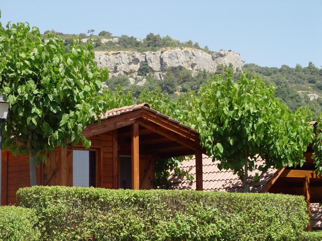 Camping Bungalow Serra De Prades Resort Vilanova de Prades Kamer foto